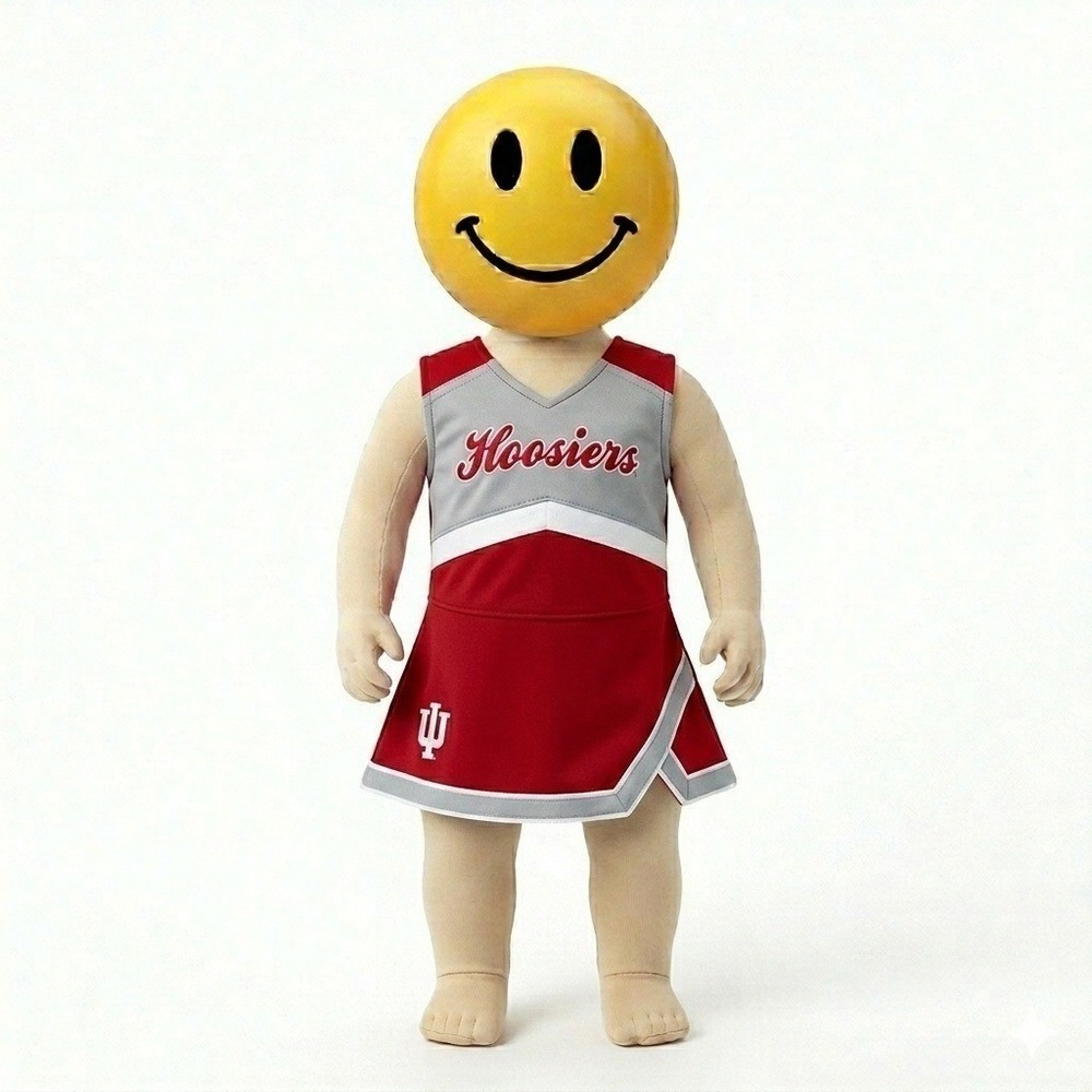 Indiana Hoosiers (2) Piece Cheer/Panty Jumper Dress 2T **NWT**